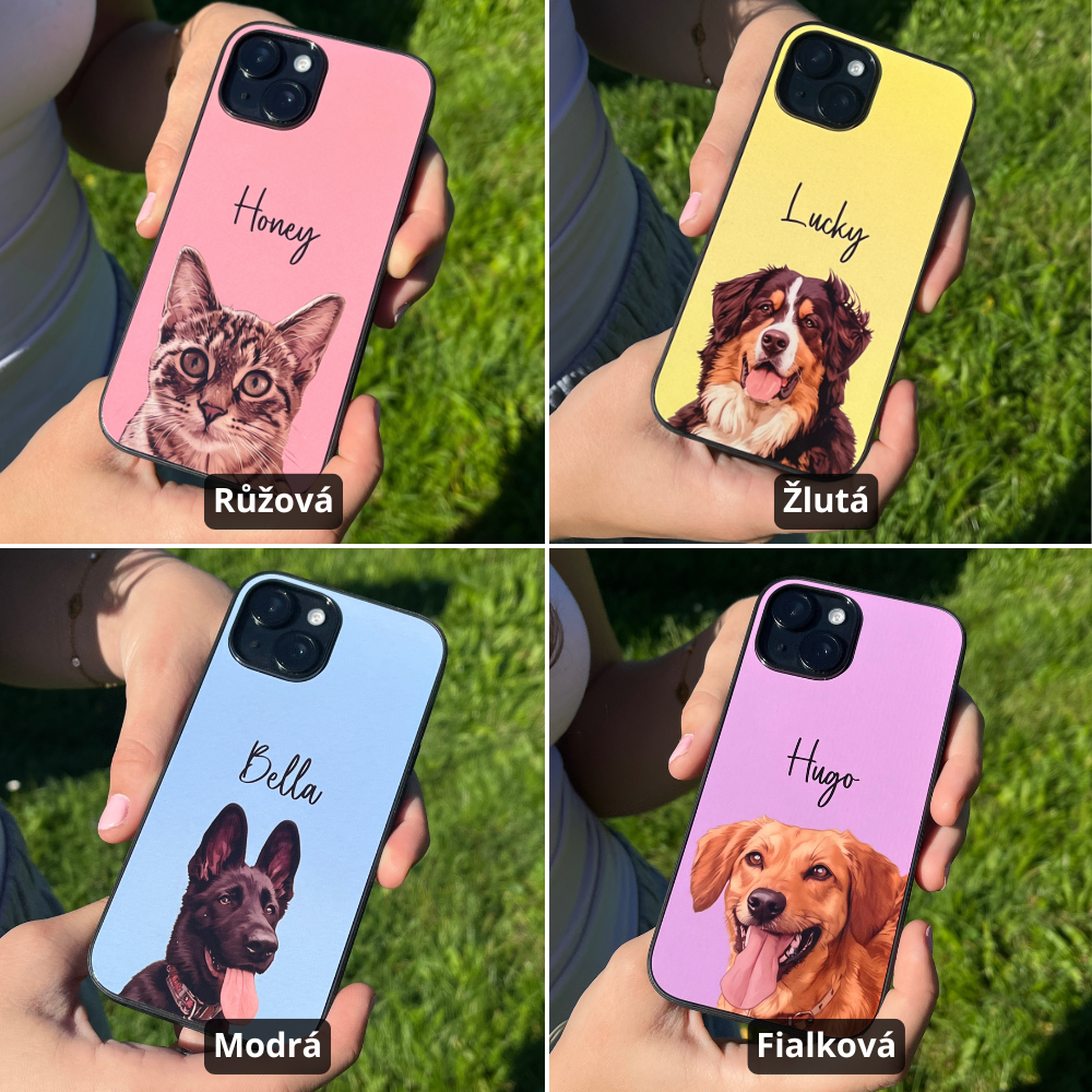 Kryt na telefon s fotografií mazlíčka