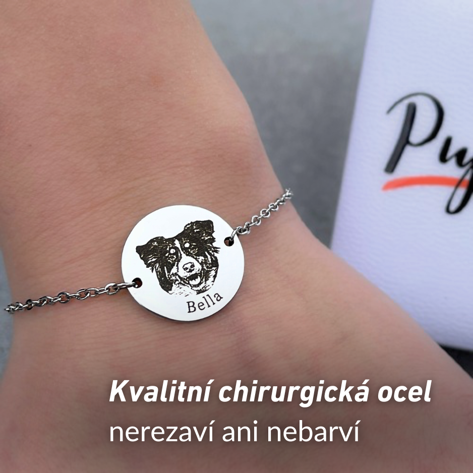 Náramek s obrázkem mazlíčka